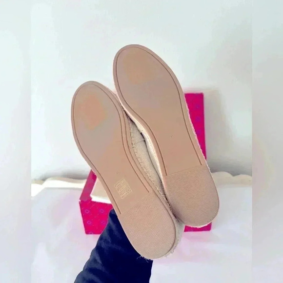NWB Tory Burch Ambra Colorblock Espadrille Flats Size 11 - Picture 8 of 9